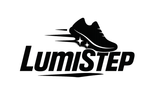 less motion lines and remove "LED night running shoes" only keep LumiStep